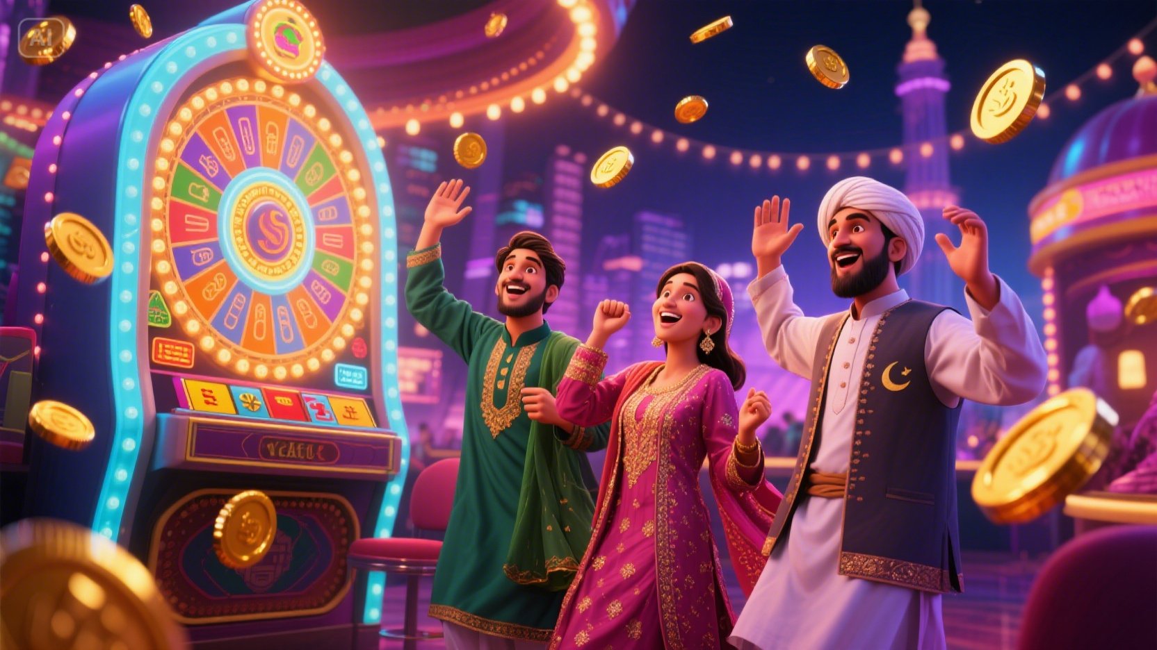 Lucky Friends CasinoDeposit once and enjoy triple rewards! With a 200% bonus for new users, Pakistani gamers can win more and play smarter on our top-rated casino platform.